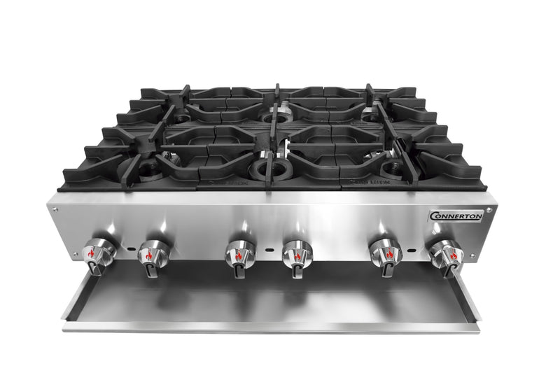 Connerton CHP - 636 6 - Burner 192,000 BTU Commercial Hotplate - CulinaryProfis