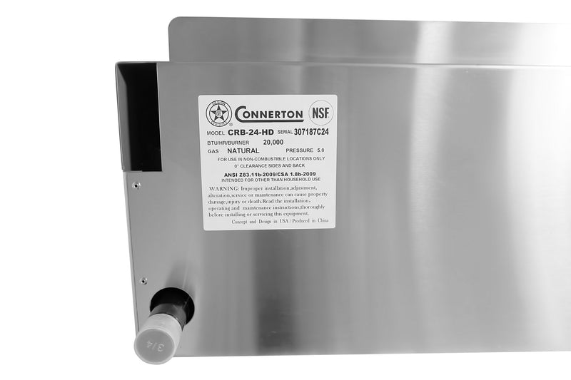 Connerton CRB - 42 heavy duty radiant broiler - CulinaryProfis