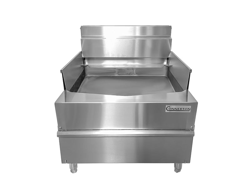 Connerton - CSF - 24 - Commercial Thermostatic SHALLOW FRYER with 2 or 3 Baskets, Total 60.000 BTUs best for Frying and Grilling - CulinaryProfis
