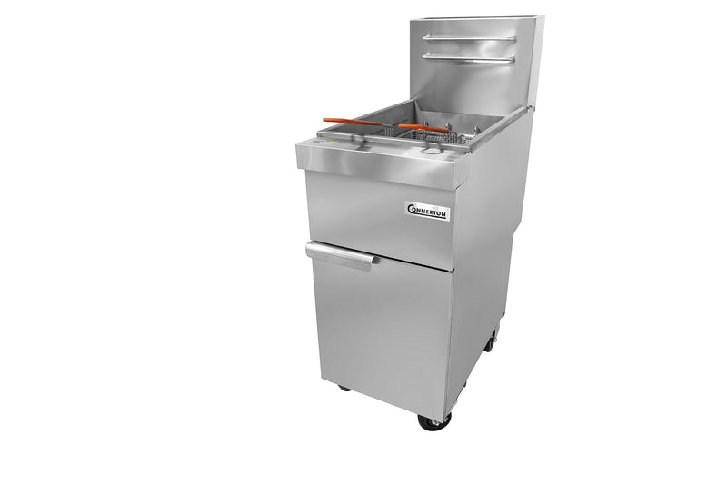 Connerton CSG - F4A 50 lb 120,000 BTU Floor Fryer - CulinaryProfis