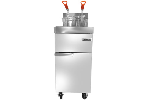 Connerton CSG - F4A 50 lb 120,000 BTU Floor Fryer - CulinaryProfis