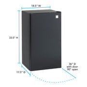 Avanti 3.2 cu. ft. Compact Refrigerator Avanti Products, LLC