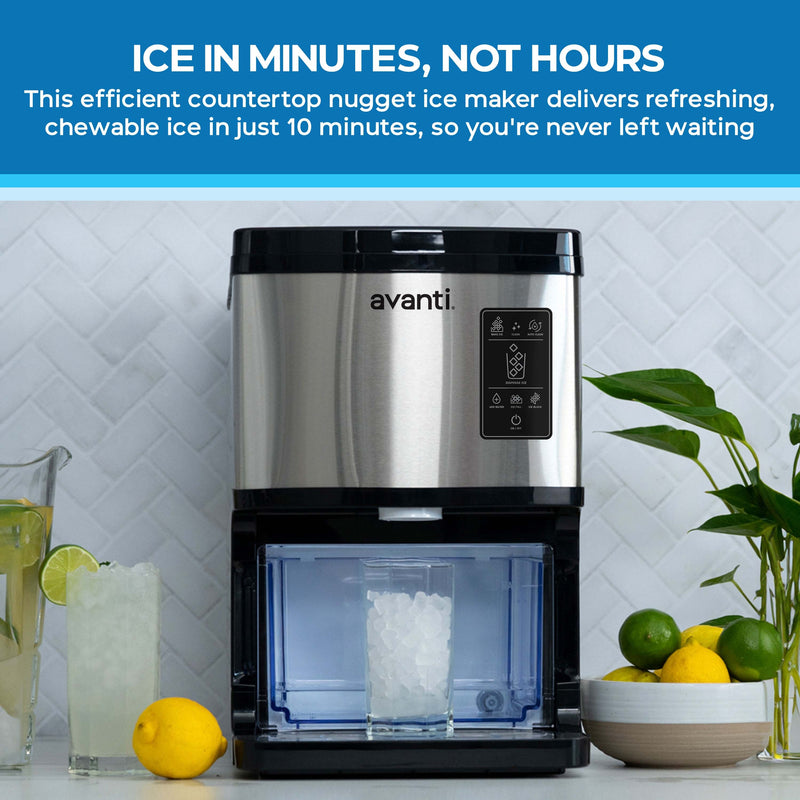Avanti Digital Nugget Ice Maker with Dispenser Avanti Products, LLC