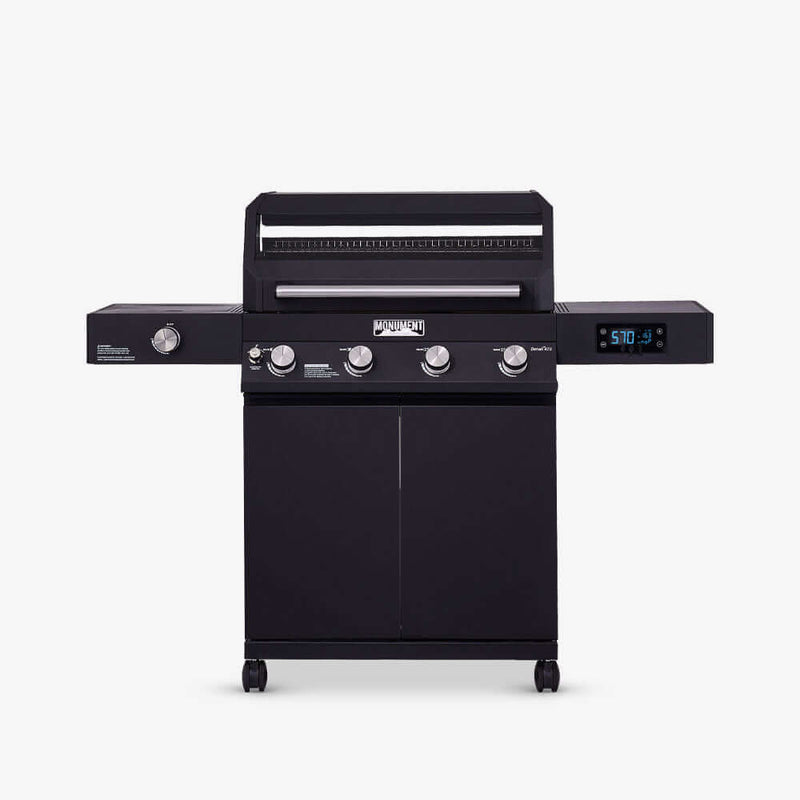 Denali 425 | Black Smart Tech Propane Gas Grill Monument Grills