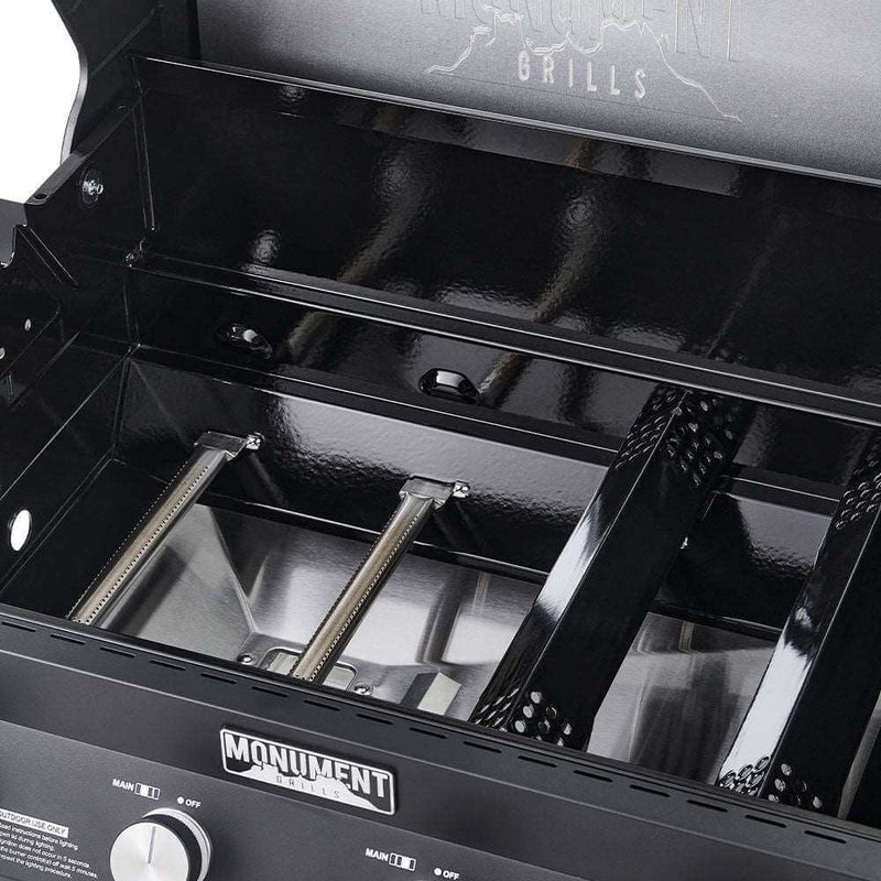 Denali 425 | Black Smart Tech Propane Gas Grill Monument Grills