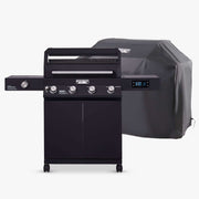 Denali 425 | Black Smart Tech Propane Gas Grill Monument Grills