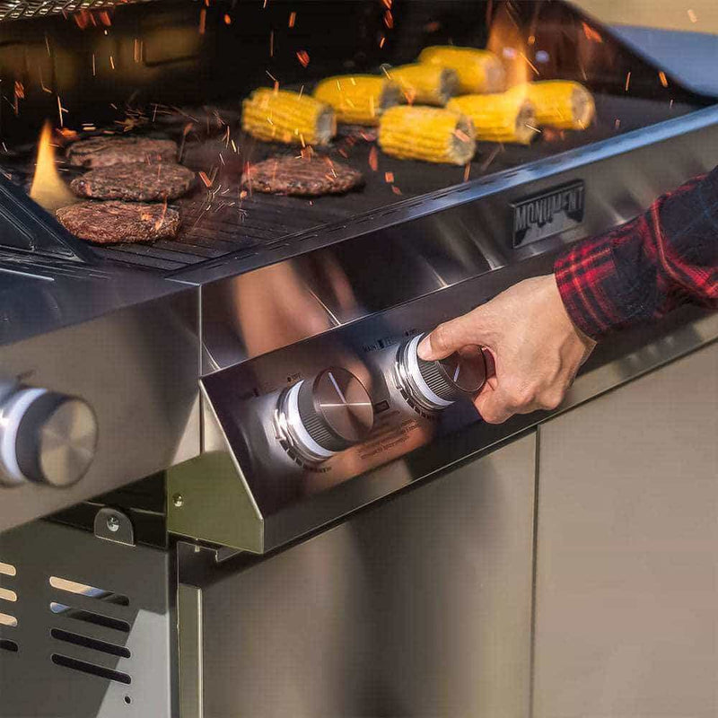 Denali 605 | Stainless Smart Tech Natural/Propane Gas Grill Monument Grills