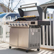 Denali 605 | Stainless Smart Tech Natural/Propane Gas Grill Monument Grills