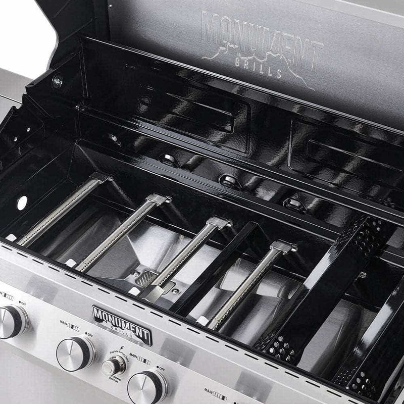 Denali 605 | Stainless Smart Tech Natural/Propane Gas Grill Monument Grills