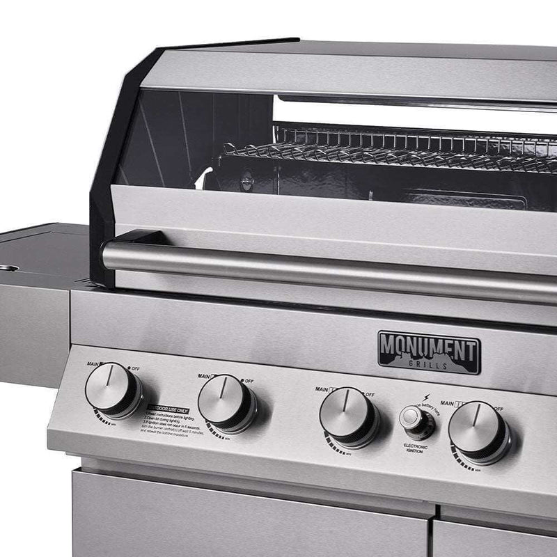 Denali 605 | Stainless Smart Tech Natural/Propane Gas Grill Monument Grills