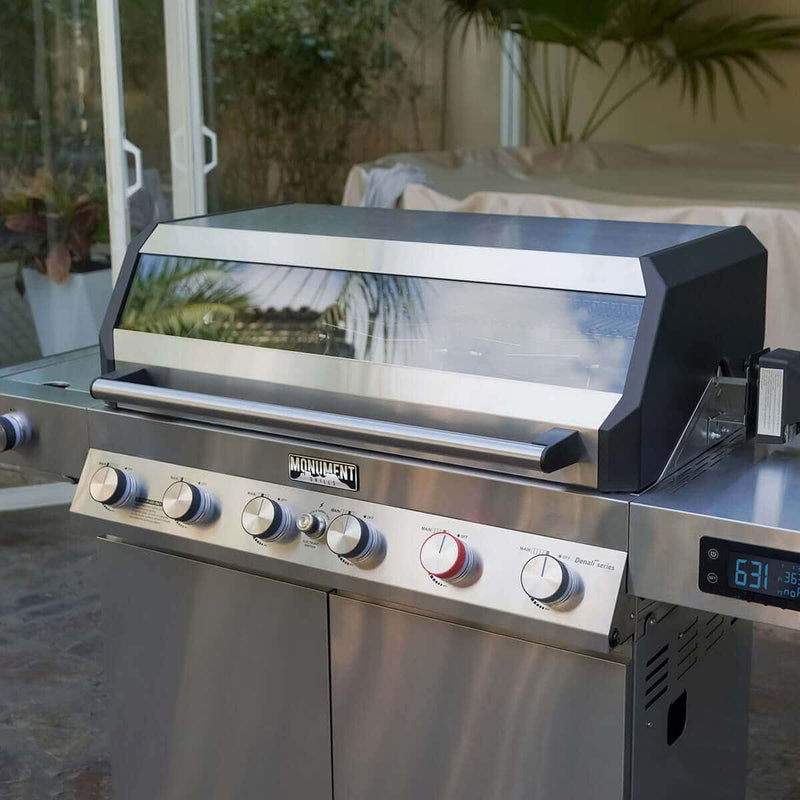 Denali 605Pro | Stainless Smart Propane Gas Grill Monument Grills