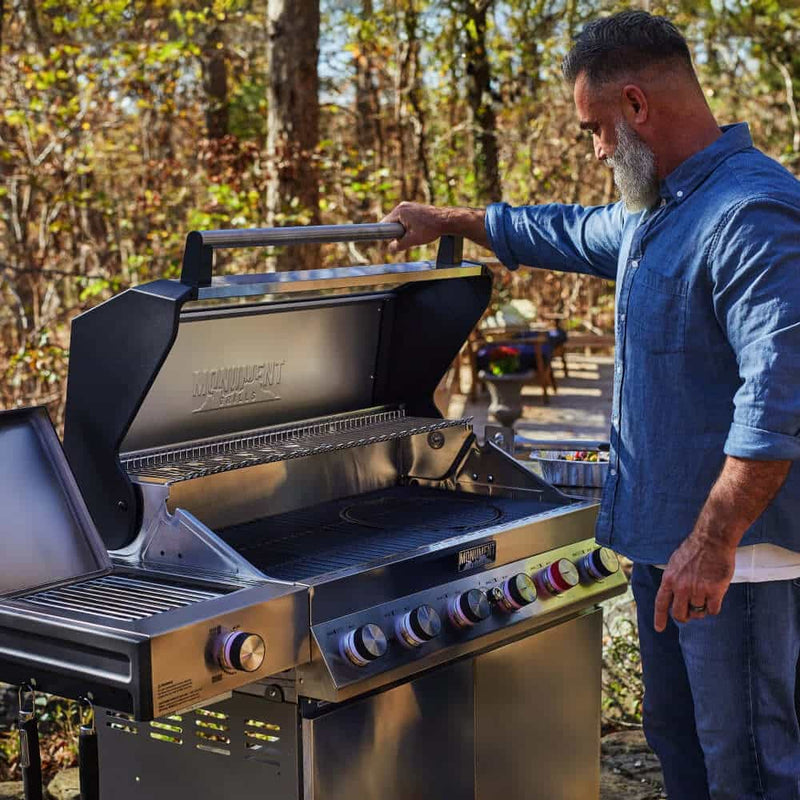 Denali 605Pro | Stainless Smart Propane Gas Grill Monument Grills