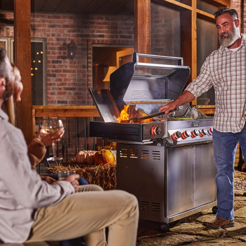 Denali 605Pro | Stainless Smart Propane Gas Grill Monument Grills