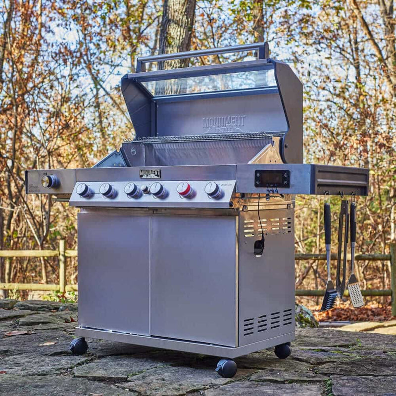 Denali 605Pro | Stainless Smart Propane Gas Grill Monument Grills