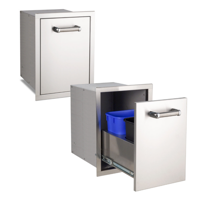 Fire Magic Double Trash Cabinet