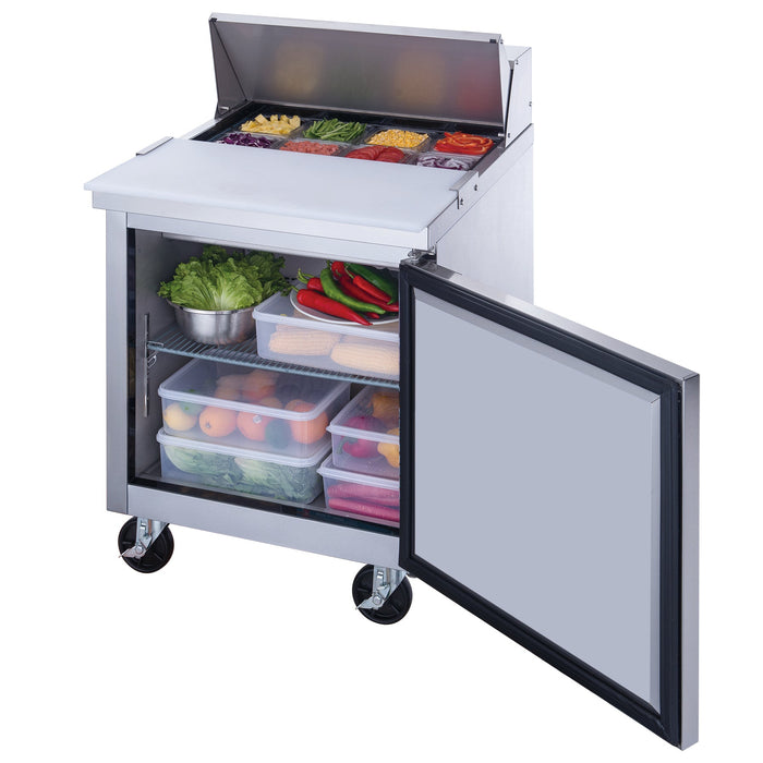 Dukers Salad Prep Station Refrigerator