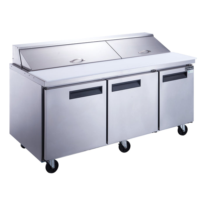 Dukers Salad Prep Station Refrigerator