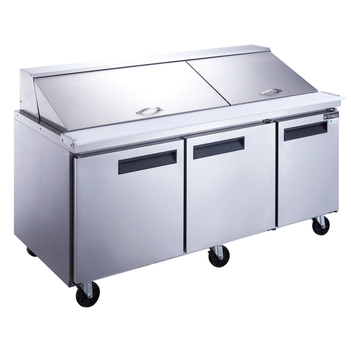 Dukers Salad Prep Station Refrigerator