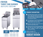 Dukers Commercial Deep Fryer - CulinaryProfis
