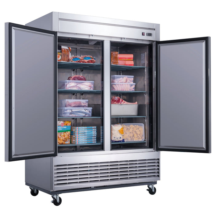 Dukers Commercial Reach In Freezer - CulinaryProfis
