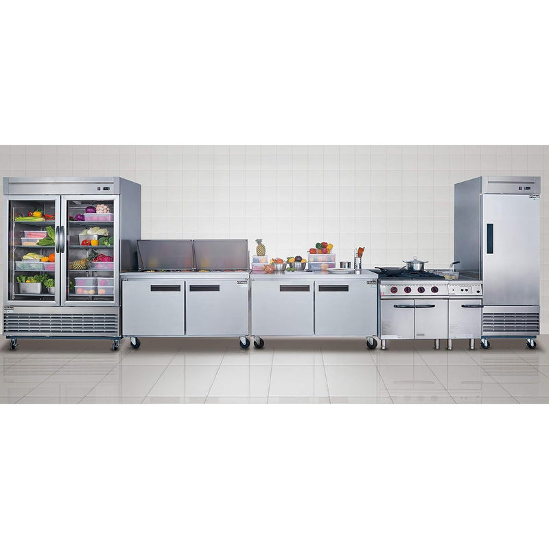 Dukers Commercial Reach In Freezer - CulinaryProfis