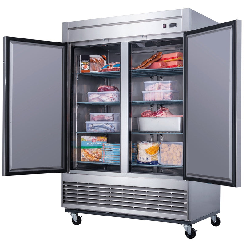Dukers Commercial Reach In Freezer - CulinaryProfis