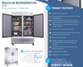 Dukers Commercial Reach In Refrigerator - CulinaryProfis
