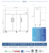 Dukers Commercial Reach In Refrigerator - CulinaryProfis