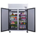 Dukers Commercial Reach In Refrigerator - CulinaryProfis