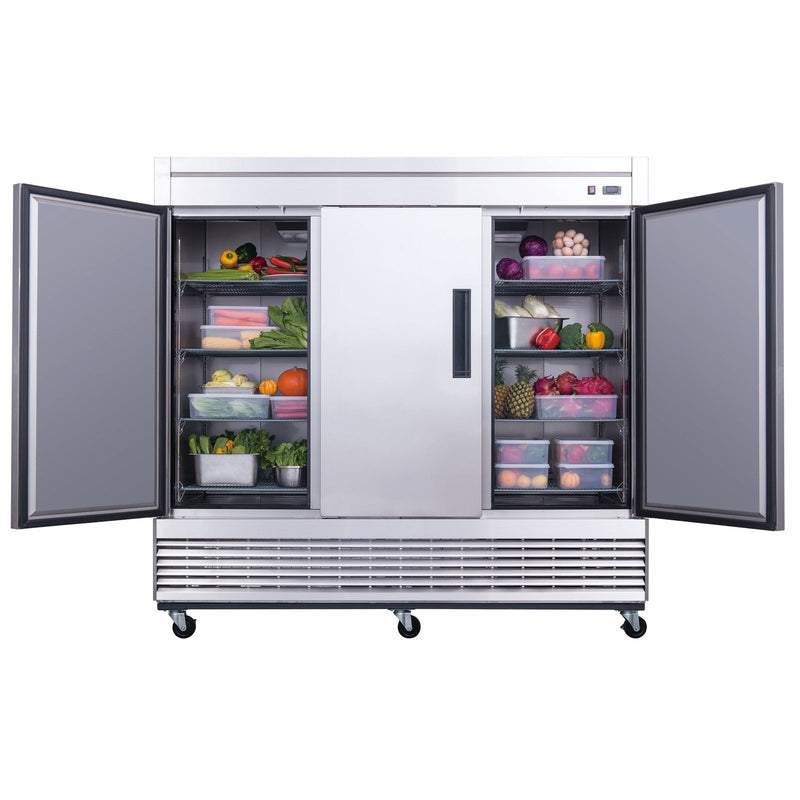 Dukers Commercial Reach In Refrigerator - CulinaryProfis