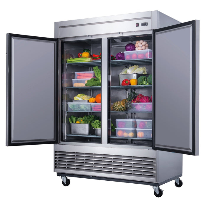 Dukers Commercial Reach In Refrigerator - CulinaryProfis