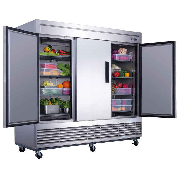 Dukers Commercial Reach In Refrigerator - CulinaryProfis