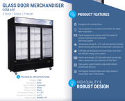 Dukers Freezer Merchandiser - CulinaryProfis