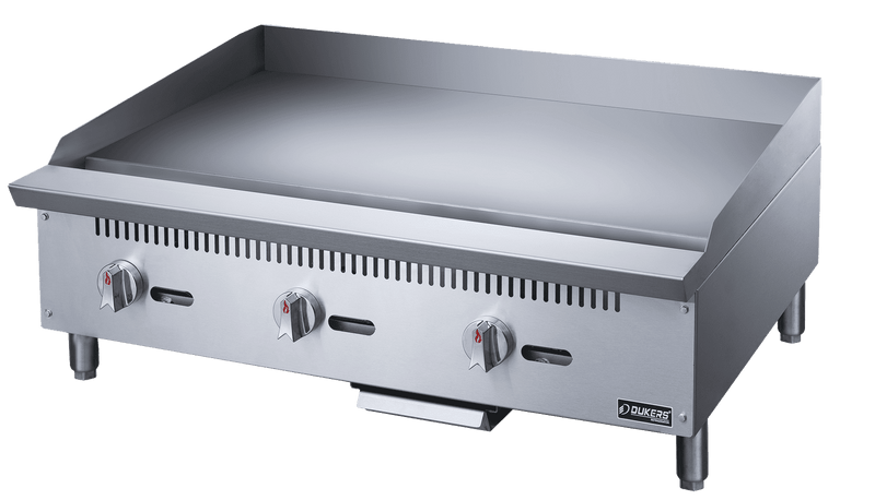 Dukers Gas Countertop Griddle - CulinaryProfis