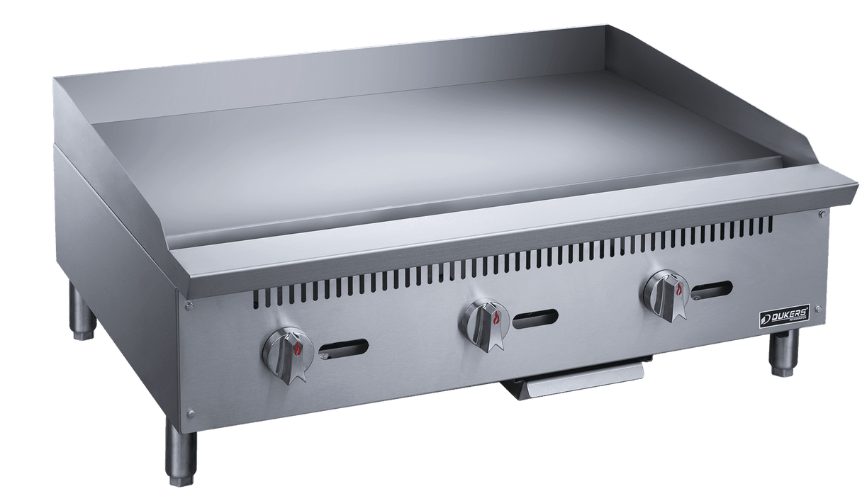 Dukers Gas Countertop Griddle - CulinaryProfis