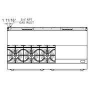 Dukers Gas Oven Range - CulinaryProfis