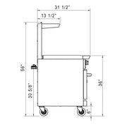 Dukers Gas Oven Range - CulinaryProfis