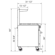 Dukers Gas Oven Range - CulinaryProfis