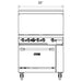 Dukers Gas Oven Range - CulinaryProfis