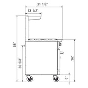Dukers Gas Oven Range - CulinaryProfis