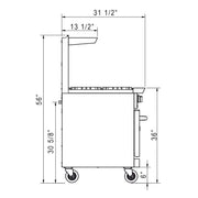 Dukers Gas Oven Range - CulinaryProfis