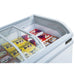 Dukers Glass Top Chest Freezer - CulinaryProfis