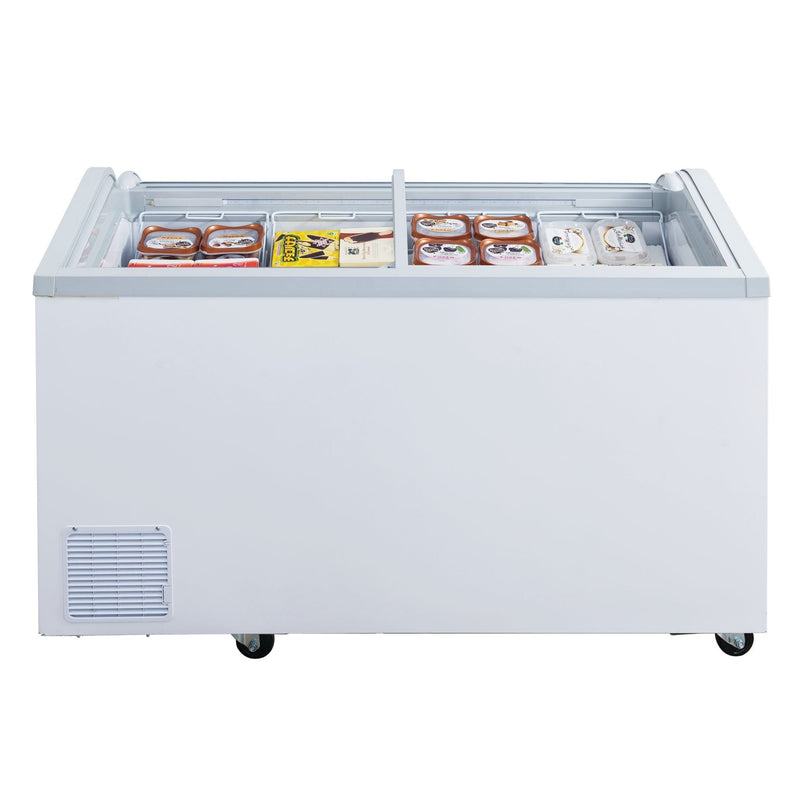 Dukers Glass Top Chest Freezer - CulinaryProfis