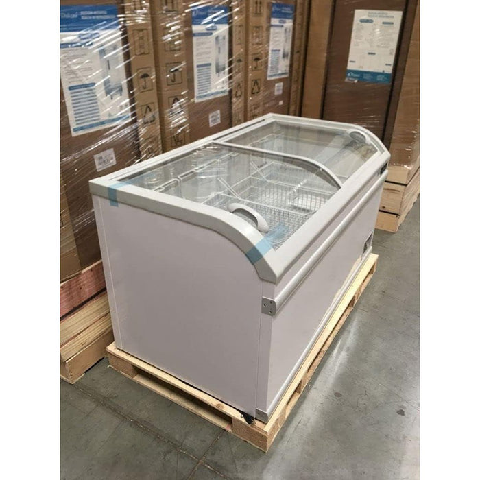 Dukers Glass Top Chest Freezer - CulinaryProfis