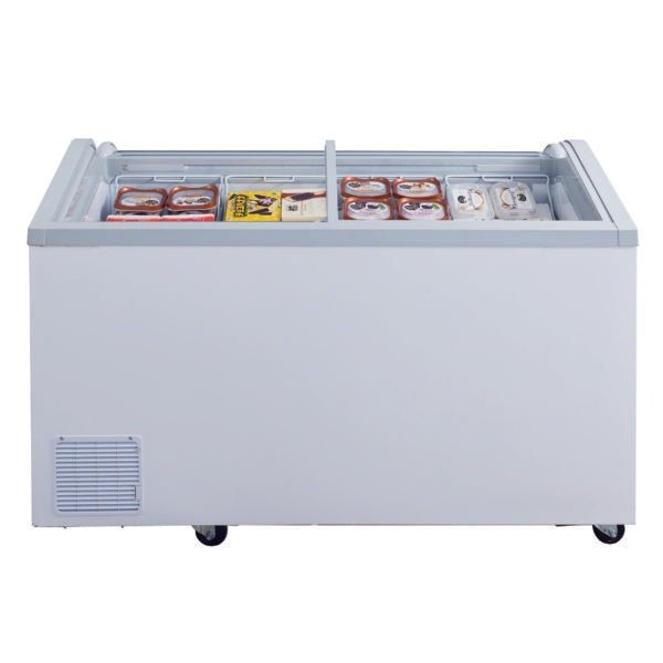 Dukers Glass Top Chest Freezer - CulinaryProfis