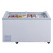 Dukers Glass Top Chest Freezer - CulinaryProfis