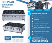 Dukers Hot Plate - CulinaryProfis