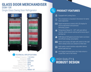 Dukers Merchandiser Refrigerator - CulinaryProfis