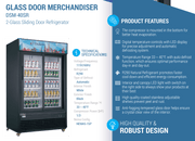 Dukers Merchandiser Refrigerator - CulinaryProfis