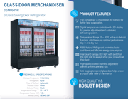 Dukers Merchandiser Refrigerator - CulinaryProfis